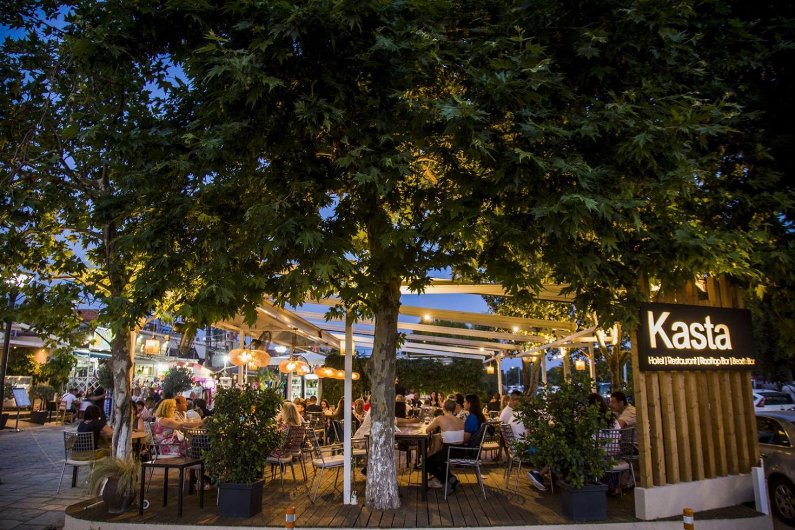 Kasta Beach Hotel Ofrínion Dış mekan fotoğraf