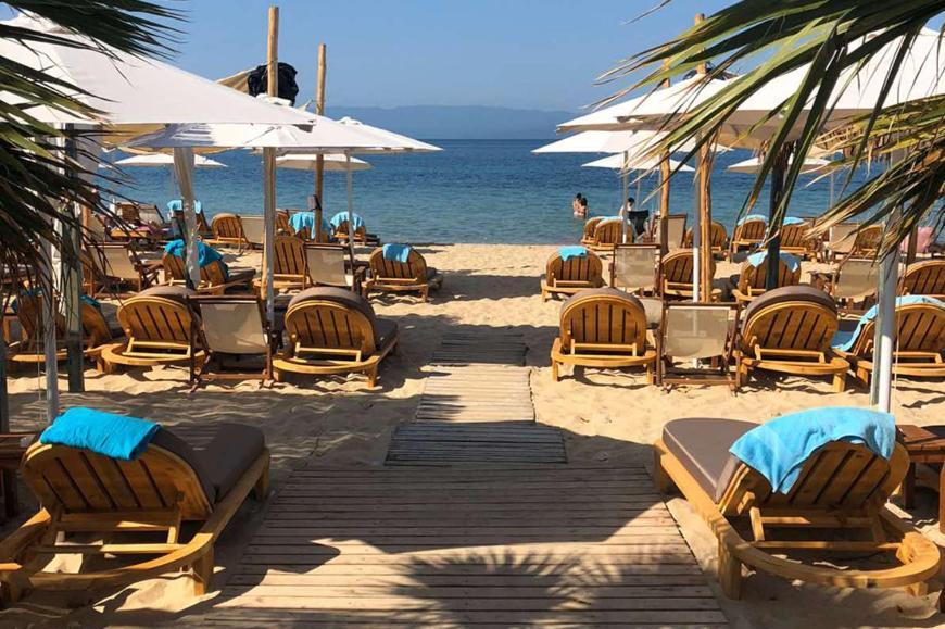 Kasta Beach Hotel Ofrínion Dış mekan fotoğraf